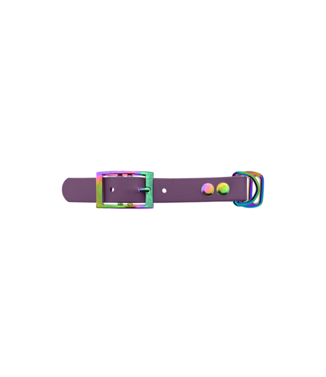 Biothane adapter 19MM Marvelous Mauve/Neo-Chrome