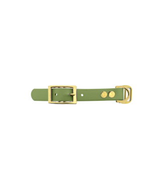 123Paracord Biothane adapter 19MM Holy Guacamole/Messing