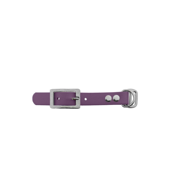 Biothane adapter 19MM Marvelous Mauve/RVS