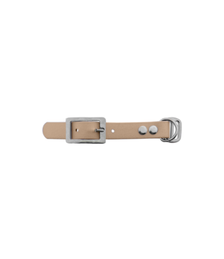 123Paracord Biothane adapter 19MM Powder Tan/RVS