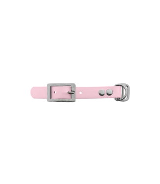 123Paracord Biothane adapter 19MM Dusty Pink/RVS
