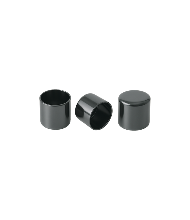 Koord eindkap 6MM Grijs