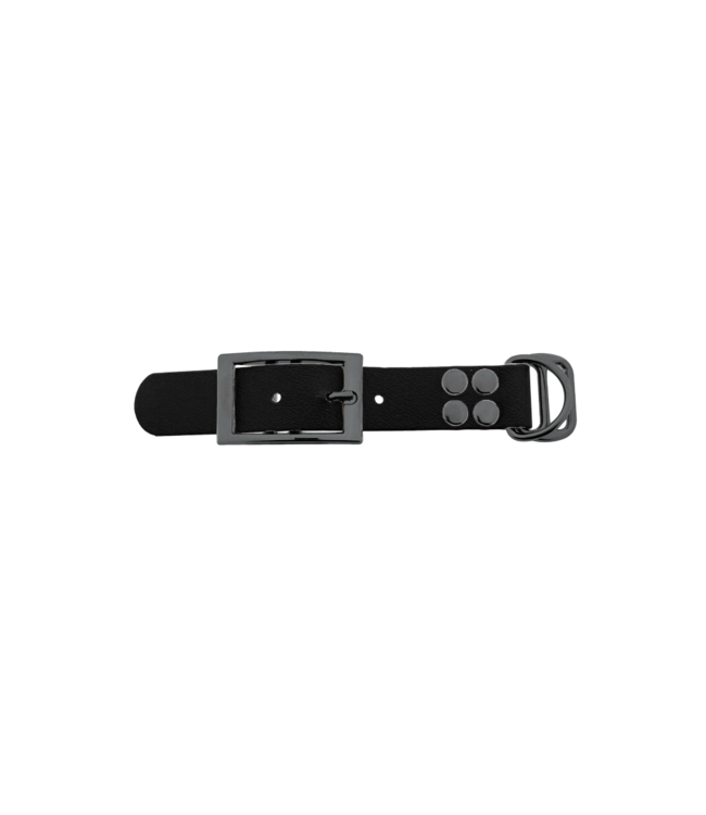 Biothane adapter 25mm Zwart/Grijs
