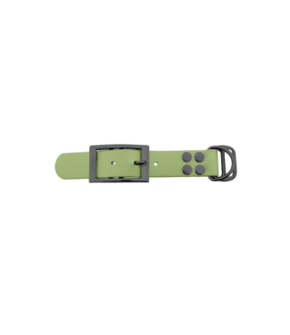 123Paracord Biothane adapter 25mm Holy Guacamole/Grijs