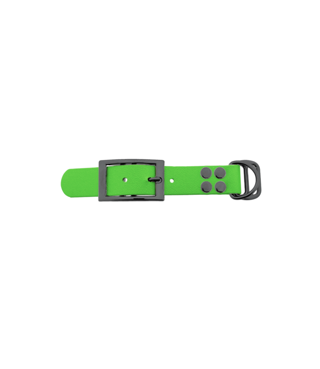 Biothane adapter 25mm Appel Groen/Grijs