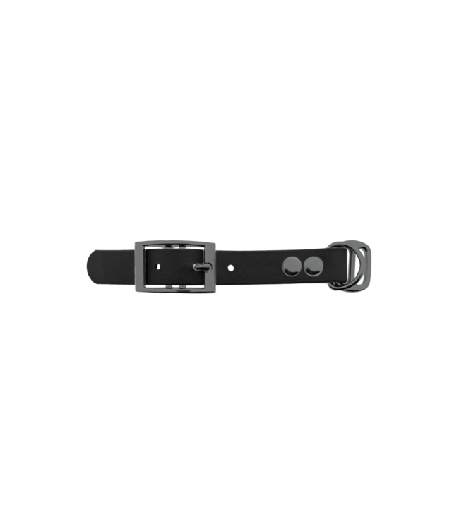 Biothane adapter 19mm Zwart/Grijs