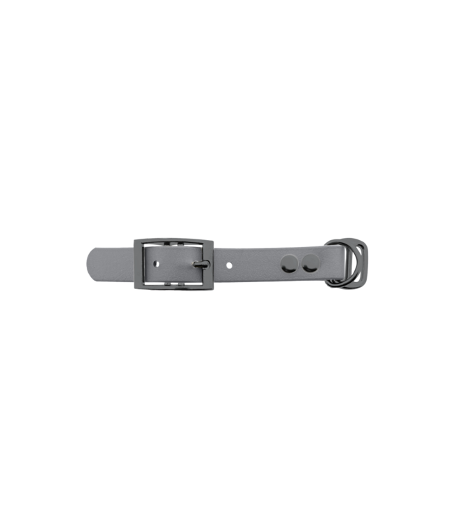 Biothane adapter 19mm Zilver/Grijs