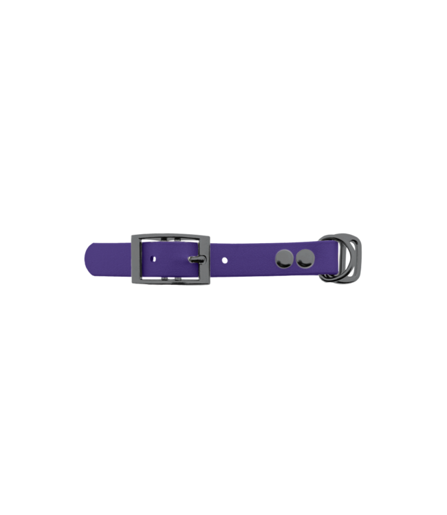 Biothane adapter 19mm Violet/Grijs