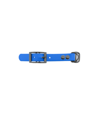 123Paracord Biothane adapter 19mm Lichtblauw/Grijs