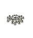 123Paracord Paracord kraal nikkel rond 7X6MM spacer 25 stuks