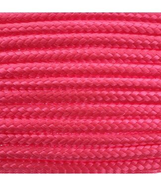 123Paracord Paracord 275 2MM Roze Neon