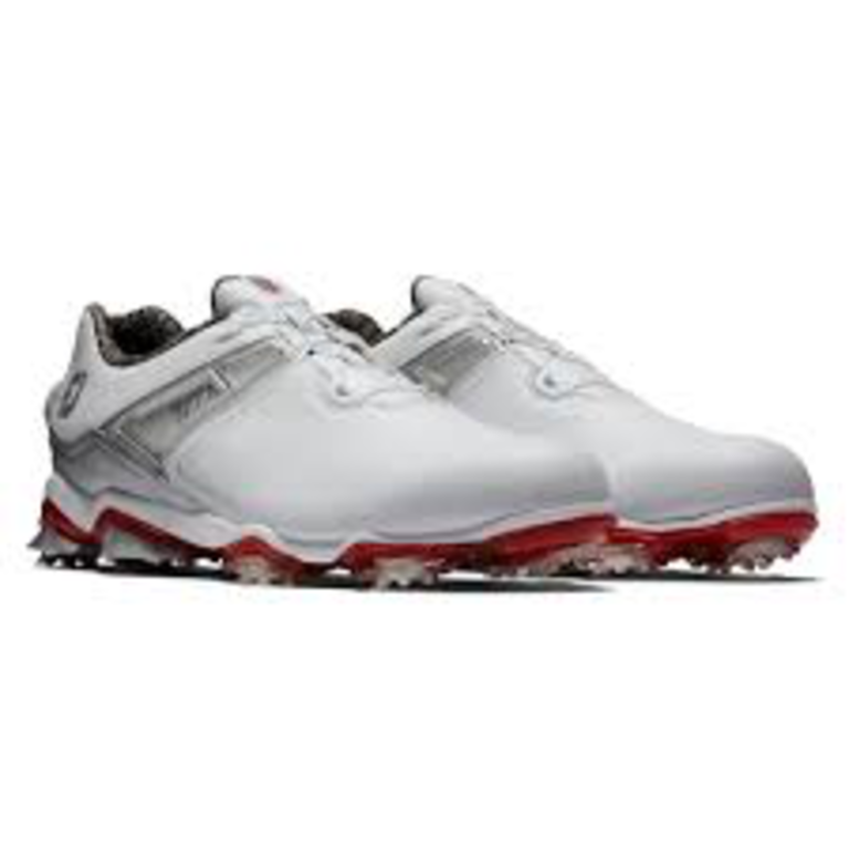 Footjoy Tour X | White+Grey BOA | 55406K | RSGolfshop - RSGolfshop