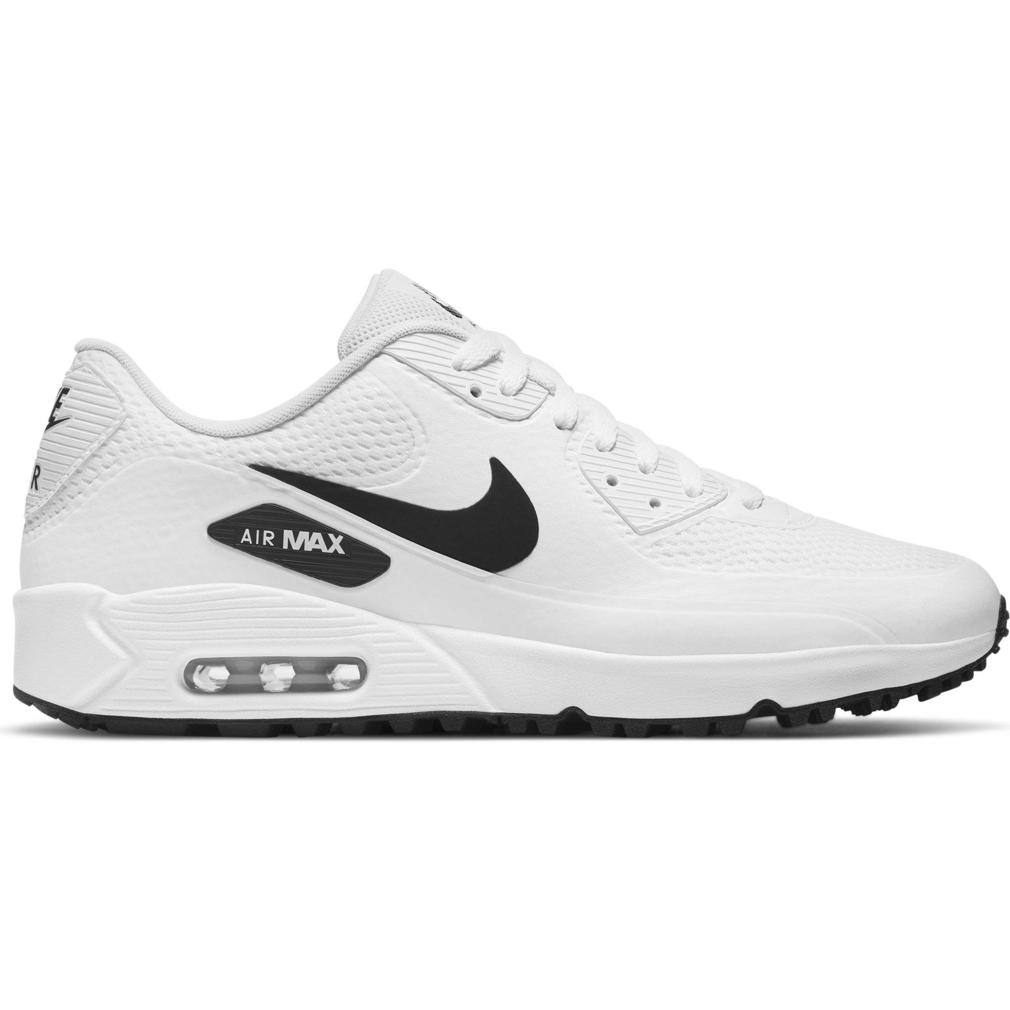 CU9978-101 | Nike Air Max 90 G Unisex | White / Black - RSGolfshop