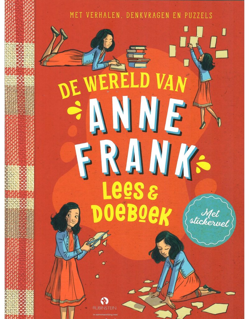 The world of Anne Frank: Activity-book  (3 languages)