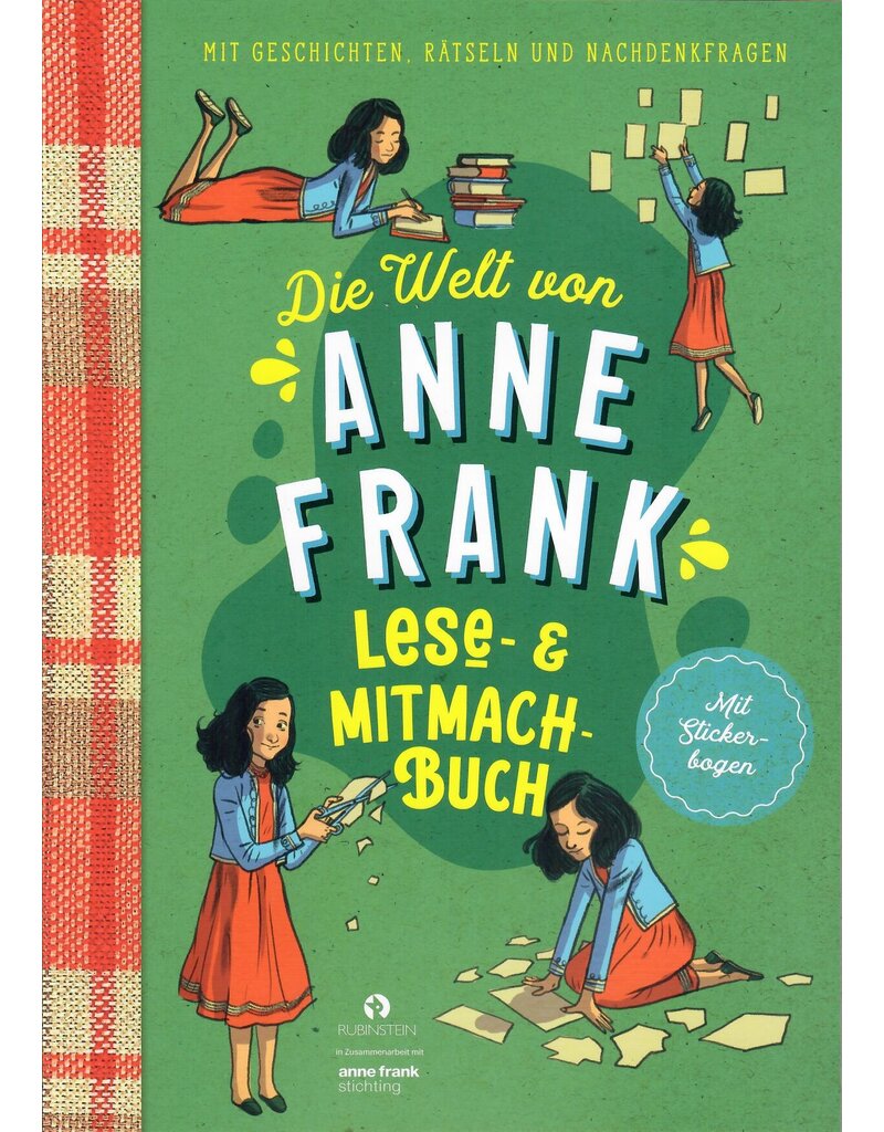 The world of Anne Frank: Activity-book  (3 languages)