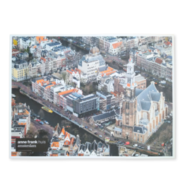 Poster Luftbild Anne Frank Haus
