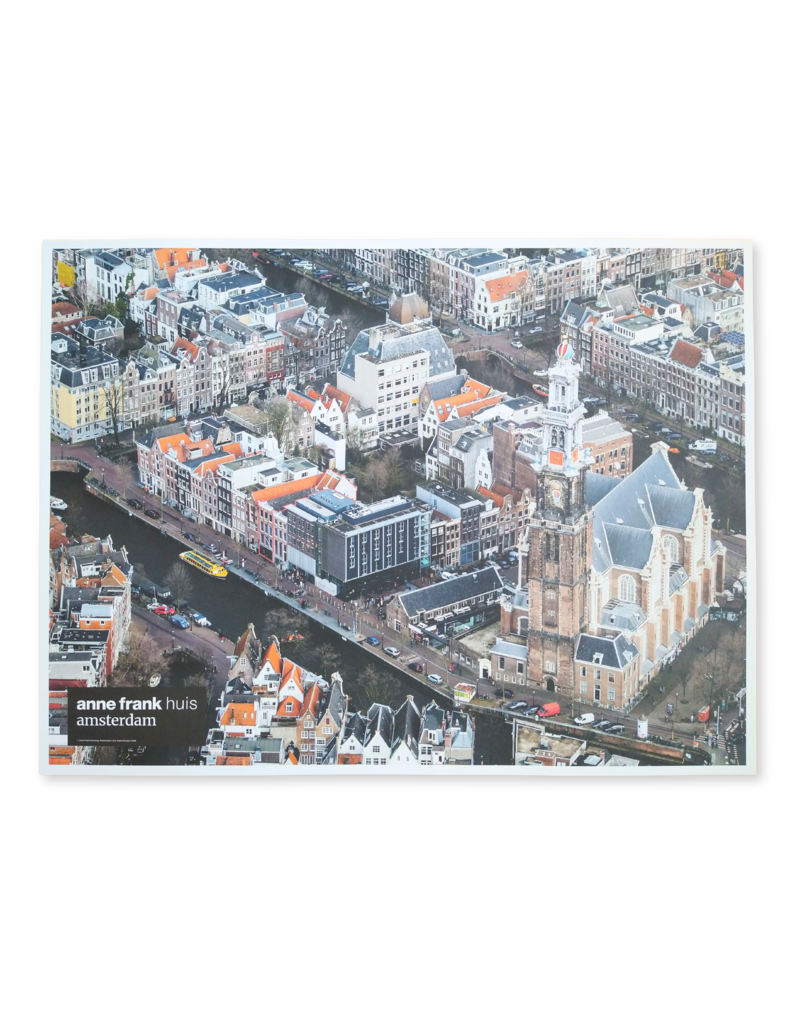 Póster foto aérea Casa de Ana Frank