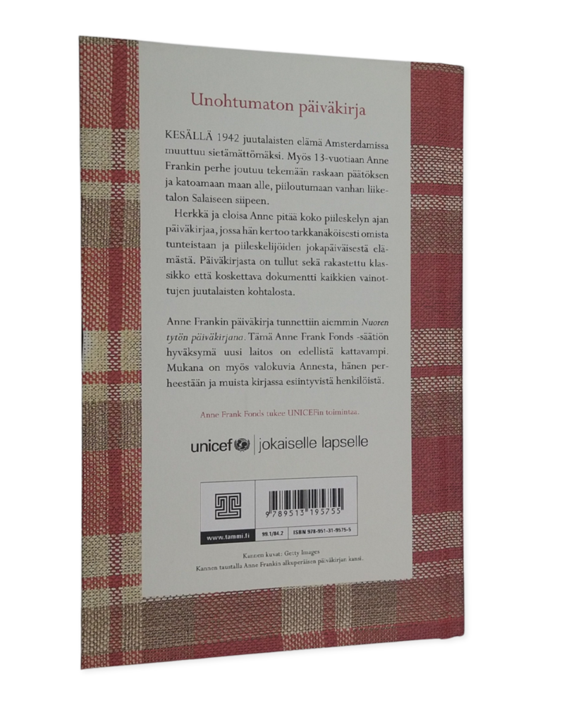 Anne Frank Päiväkirja (Finlandés)