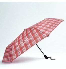 checkered umbrella