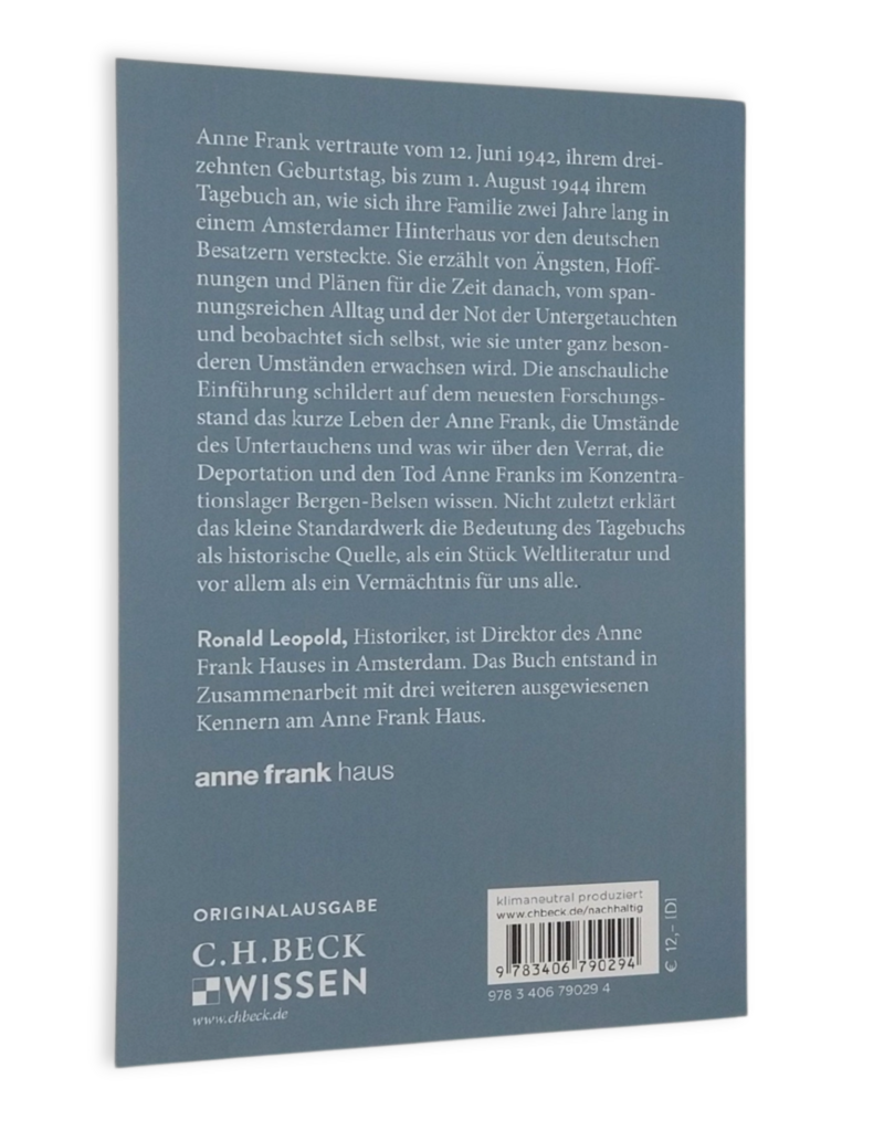 Ronald Leopold ''Anne Frank''