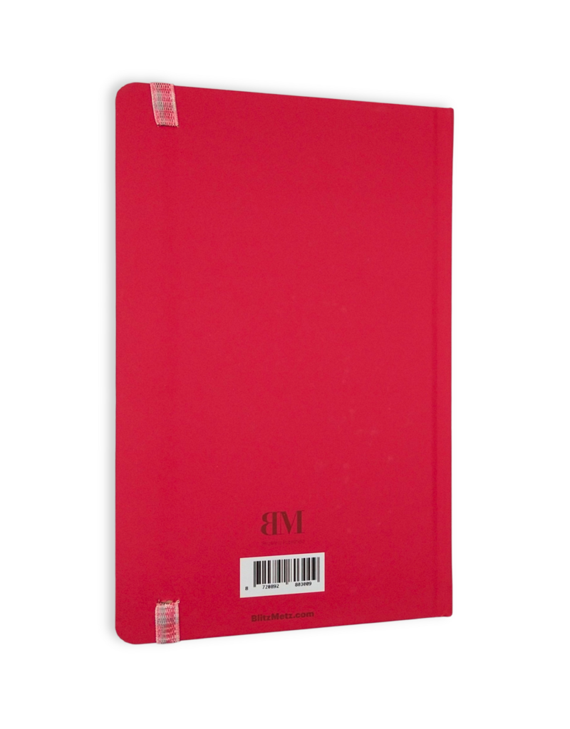 BlitzMetz Red notebook (Large)
