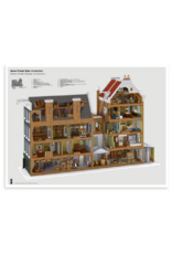 Poster Querschnitt des Anne Frank Hauses