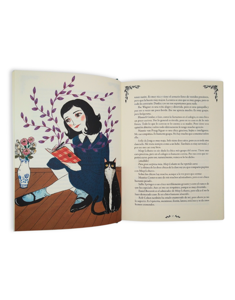 El diario de Anne Frank: Ilustrado por María Hesse