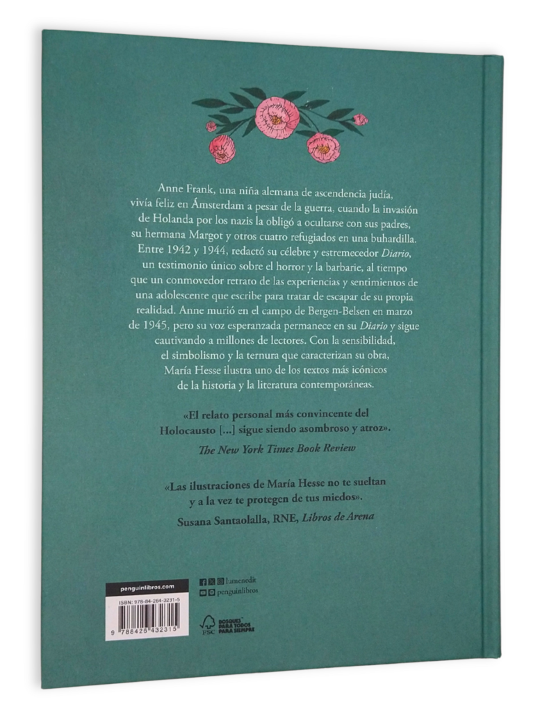 El diario de Anne Frank: Ilustrado por María Hesse
