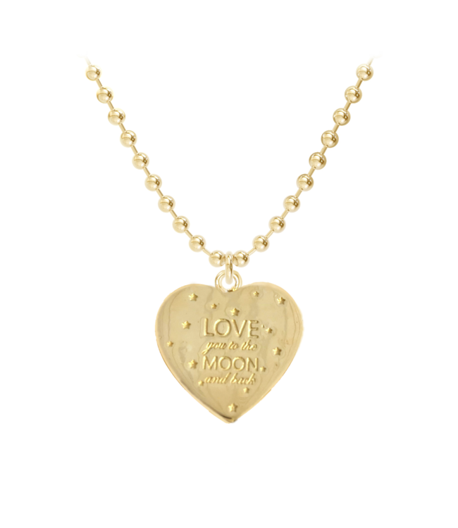 Necklace Indi Moon & Back