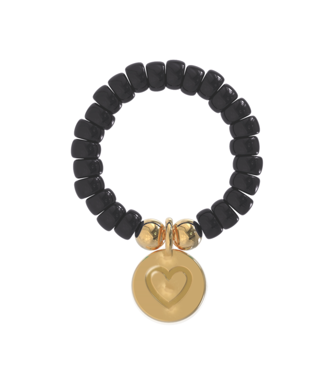 Ring Cookie-Obsidian Black