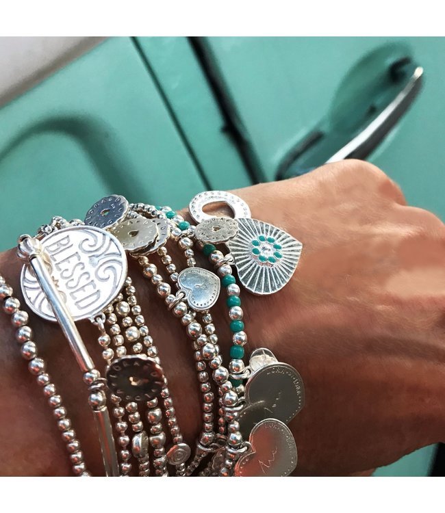 Armband Bachata St. Tropez (Caribbean Turquoise)