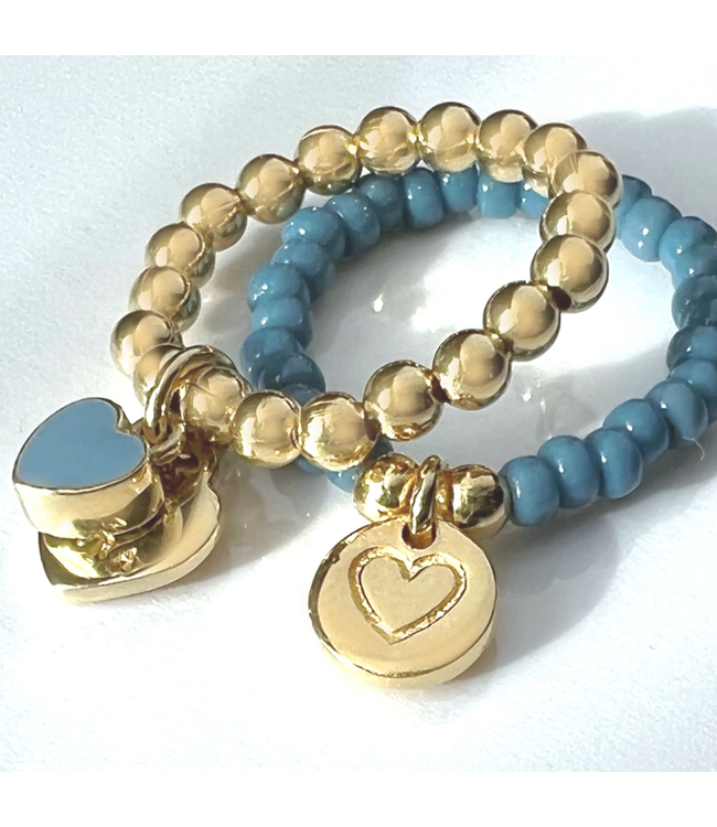 Ring Candy-Denim Blue