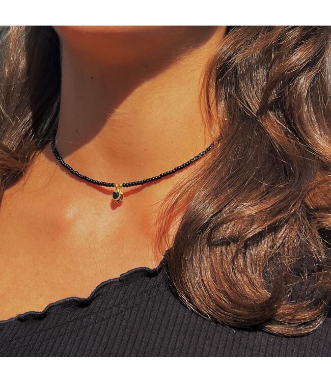 Ketting Candy-Obsidian Black