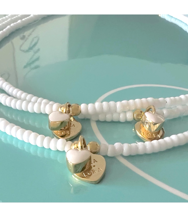 Halskette Candy-Coconut White