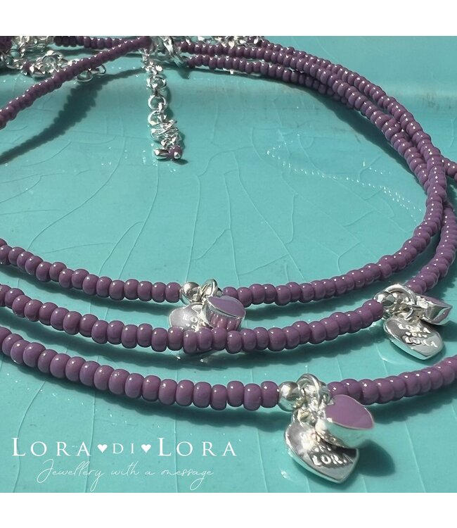 Ketting Candy-Orchid Purple