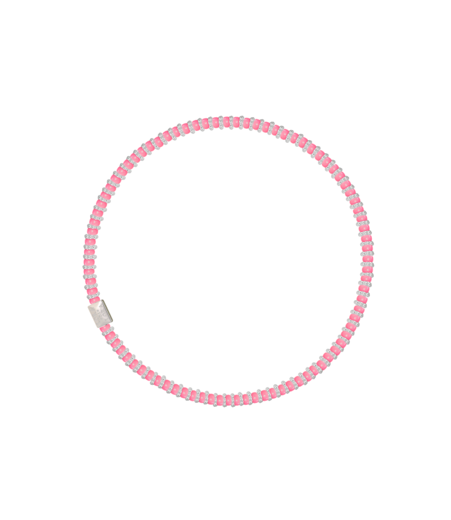Bracelet Set 4-Bubblegum Pink