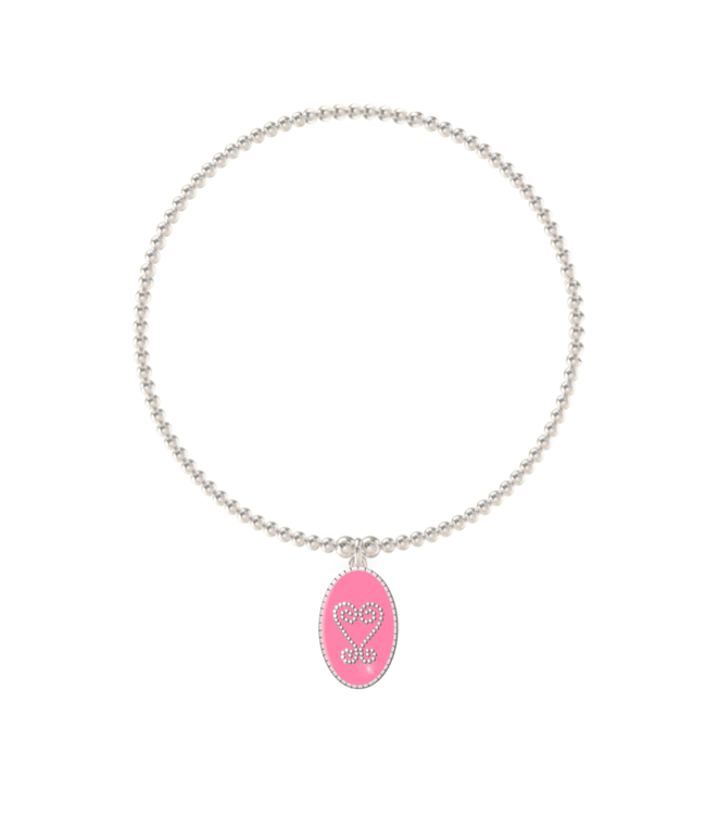 Bracelet Set 4-Bubblegum Pink