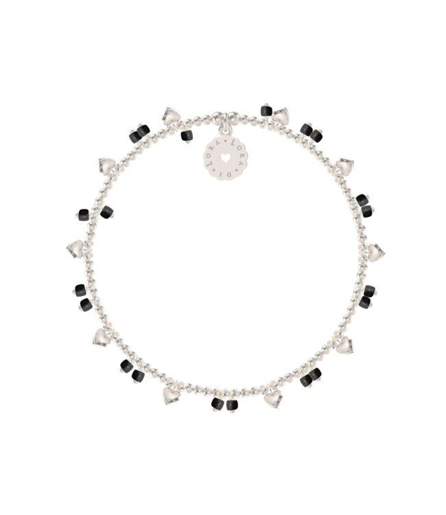 Bracelet Set 4-Obsidian Black