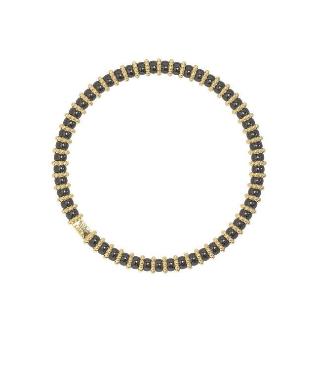 Bracelet Set 4-Obsidian Black