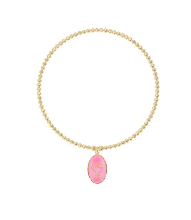 Bracelet Set 4-Bubblegum Pink