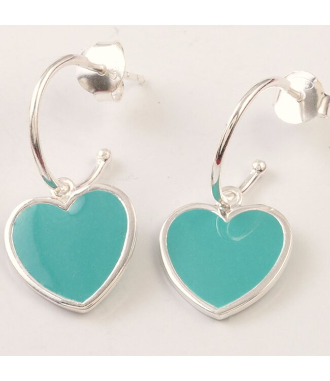 Oorbellen 22-Caribbean Turquoise