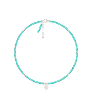 Anklet Sand-Caribbean Turquoise