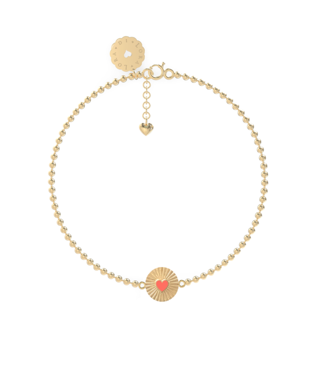 Enkelbandje Sun-Light (Living Coral)