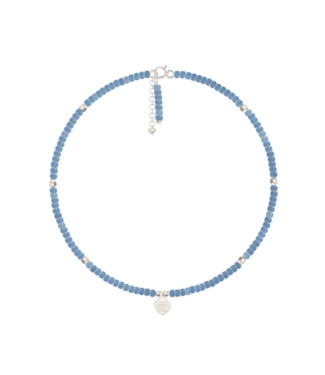 Anklet Sand-Denim Blue