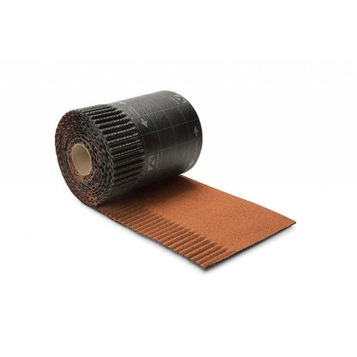 Ubbink Ubiflex Ribbel Loodvervanger, 30 cm x 6 meter, natuurrood Ubbink Ubiflex Ribbel Loodvervanger, 30 cm x 6 meter, natuurrood