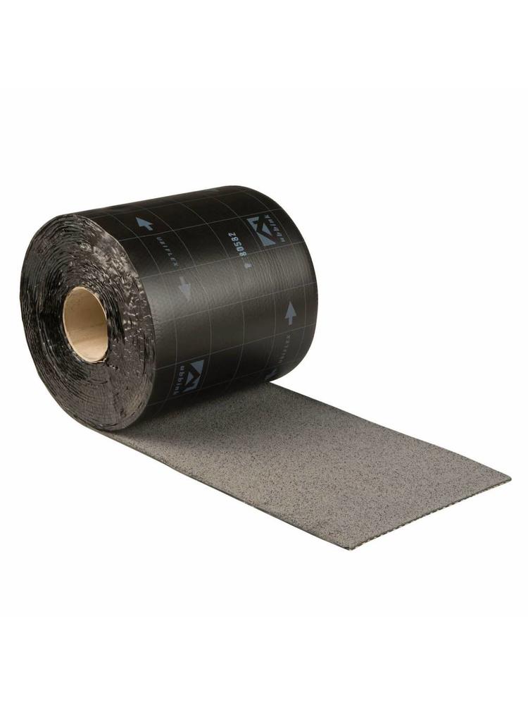 Ubiflex Standaard Loodvervanger, 10 cm x 12 meter, grijs