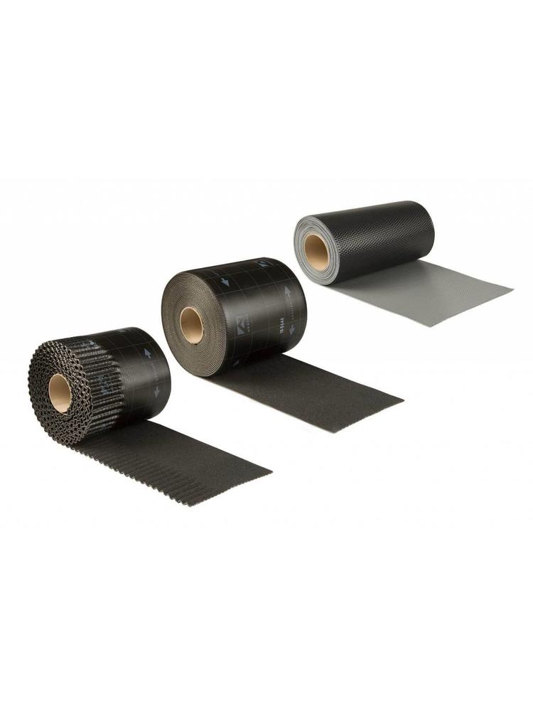 Ubiflex Standaard Loodvervanger, 10 cm x 12 meter, zwart