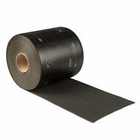 Ubiflex Standaard Loodvervanger, 20 cm x 6 meter, zwart