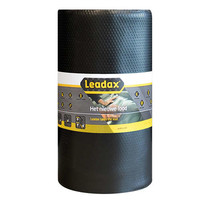 Leadax - 33 cm x 6 meter - Zwart