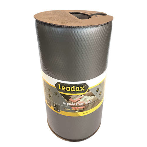 Leadax Leadax Loodvervanger, 33 cm x 6 meter, grijs Leadax Leadax Loodvervanger, 33 cm x 6 meter, grijs